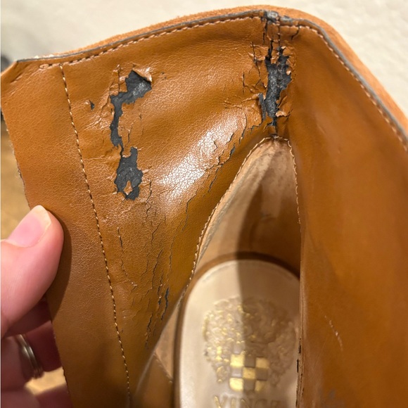 Vince Camuto Astan Peeptoe Booties - Picture 5 of 11